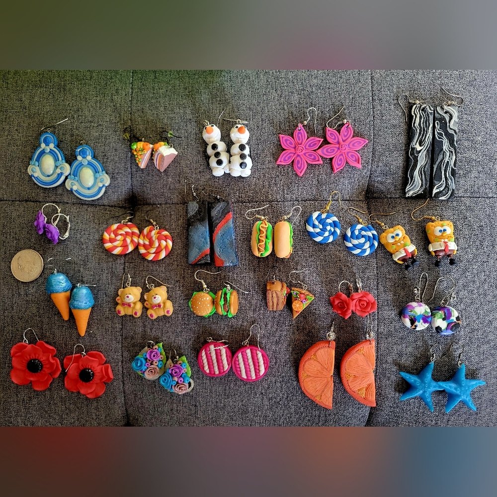 Handmade Polymer Earrings
